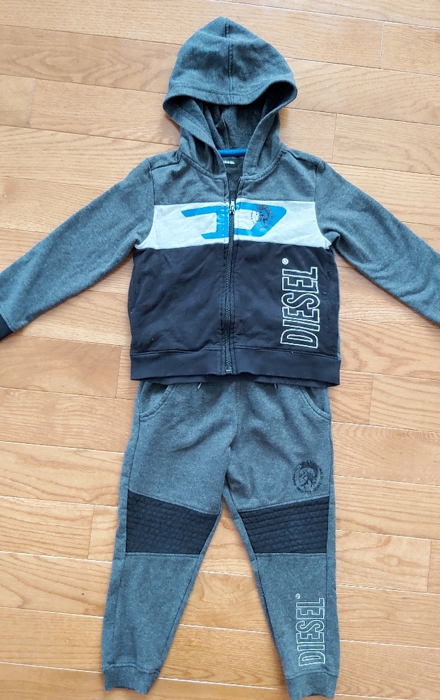 Cute diesel boys matching set